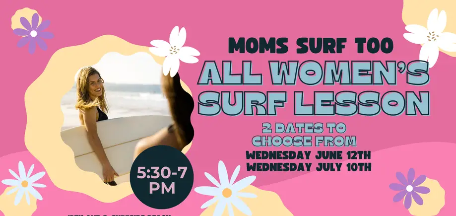 Grom Mom Sunset Surf Session