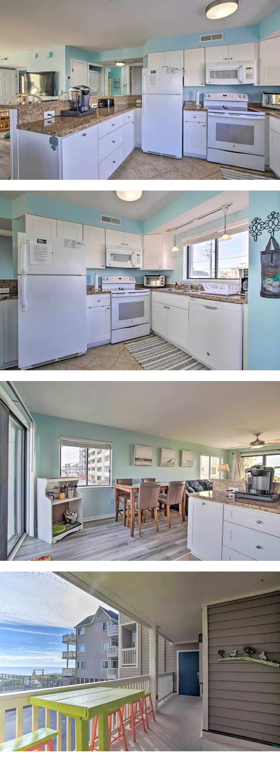 Walk to Shore! Ocean-View Condo in Carol...