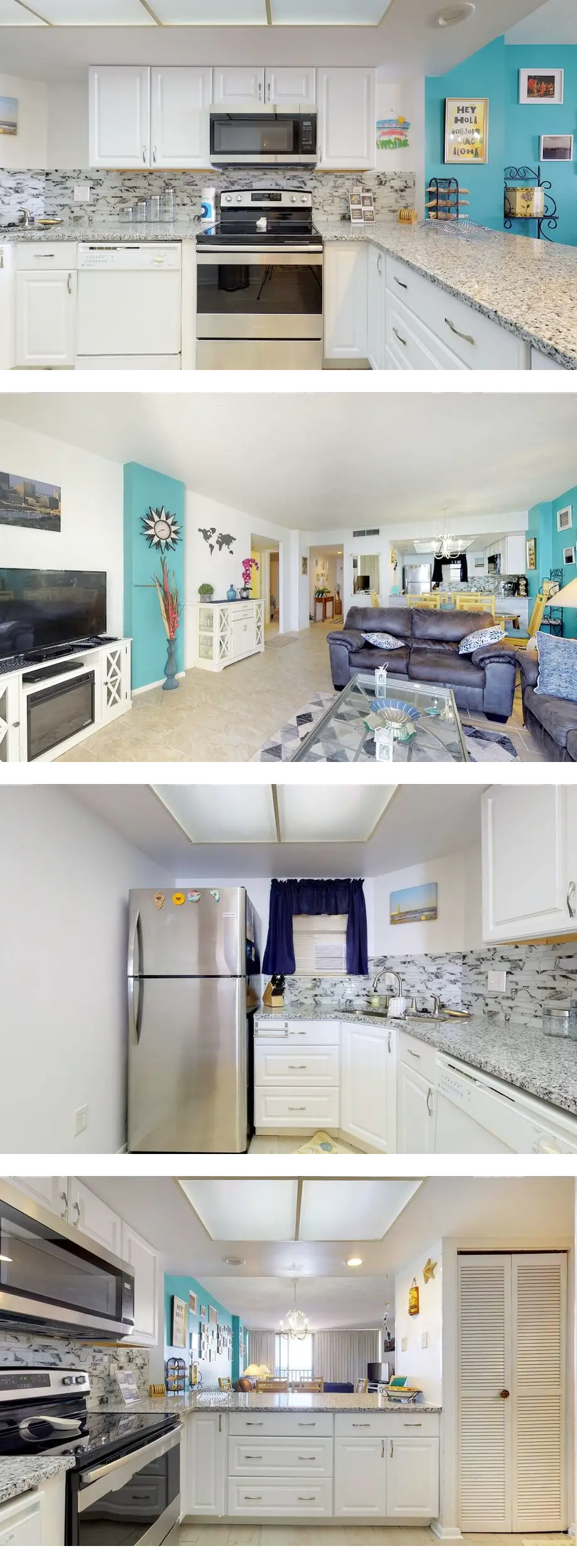 Renovated beachfront condo with pool & o...