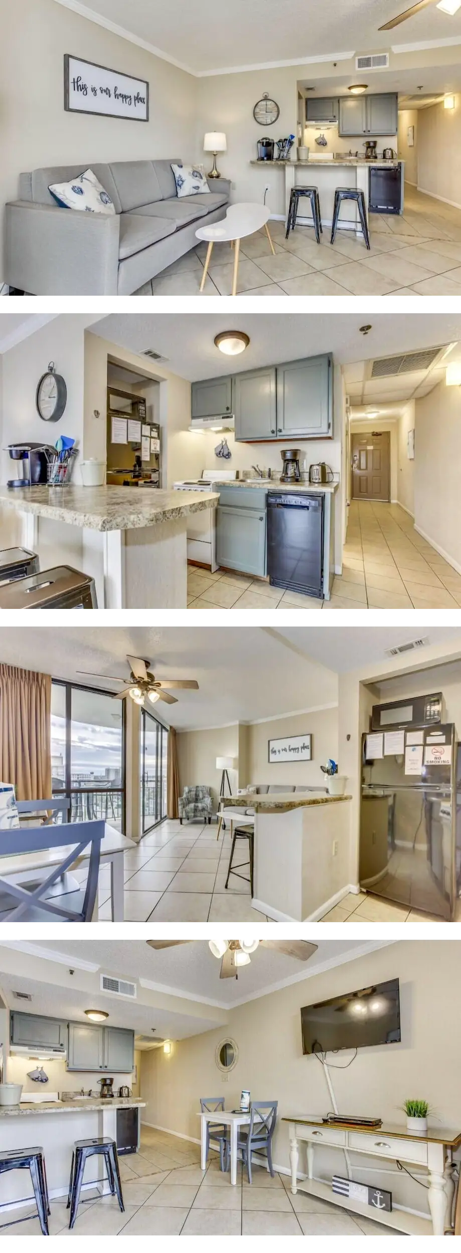 OceanView 1BR Condo w Balcony at Meridia...