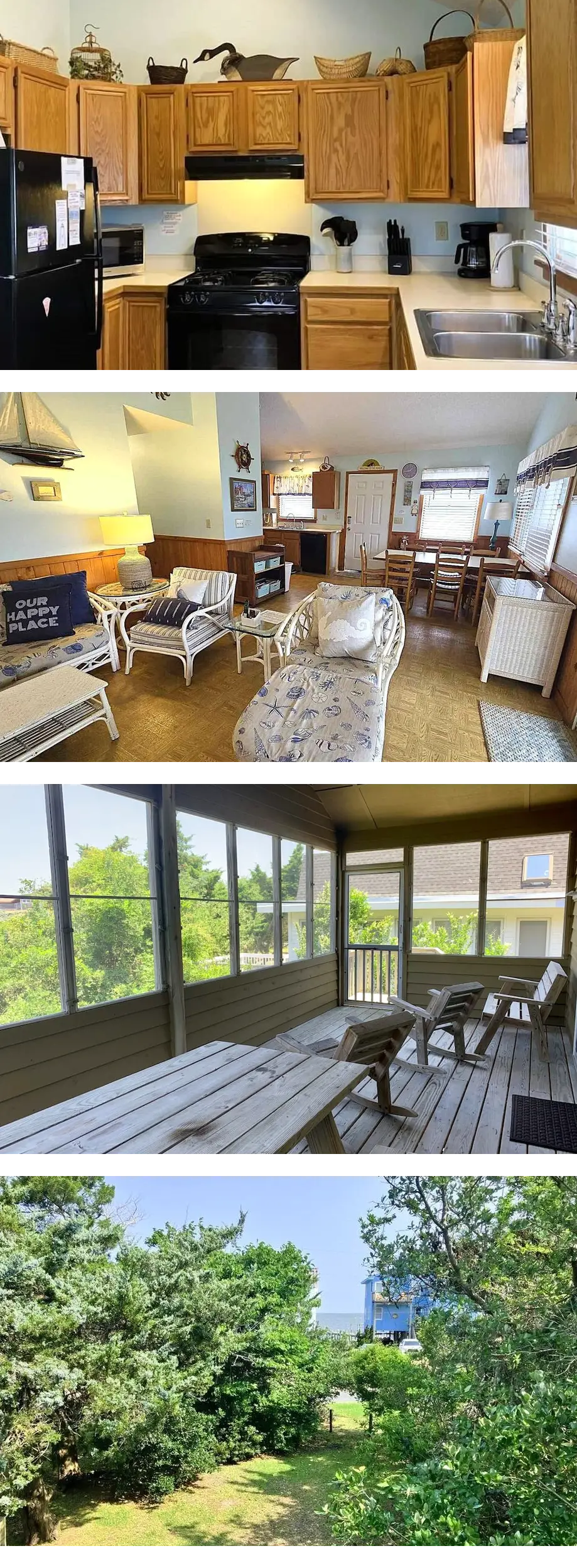 Pilot House: Relax on the screened porc...