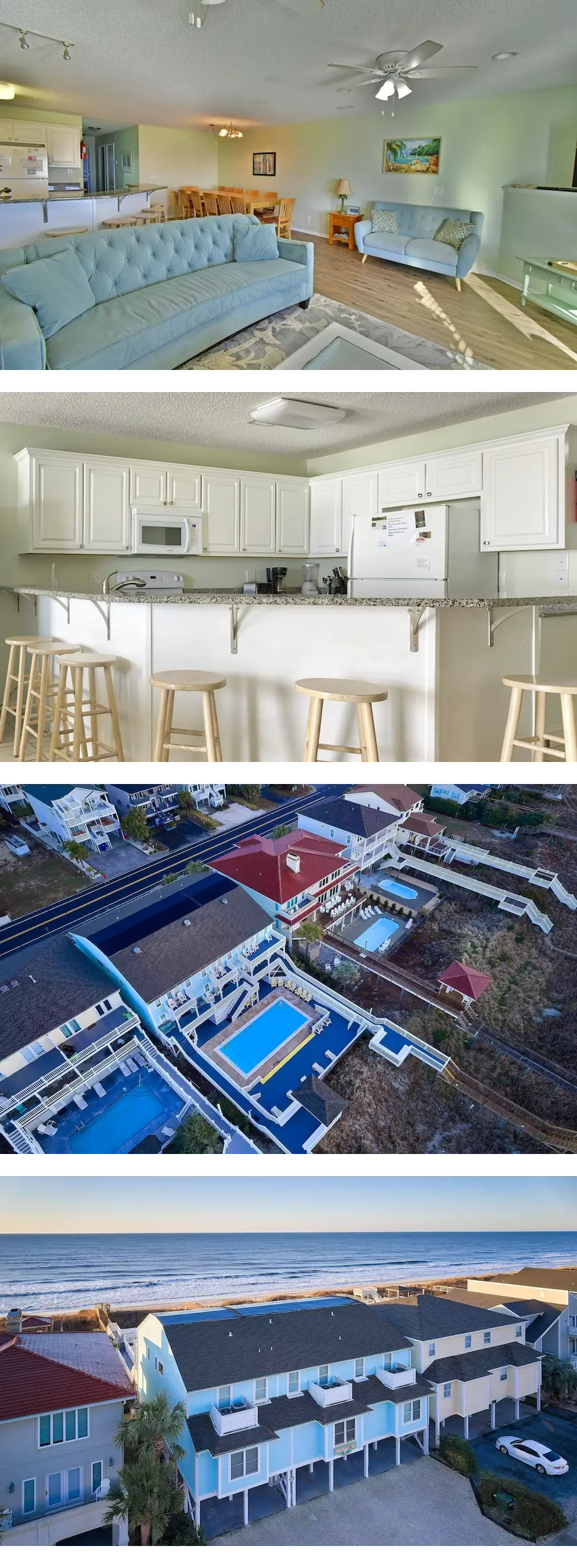 Five Bedroom Oceanfront Triplex Unit C