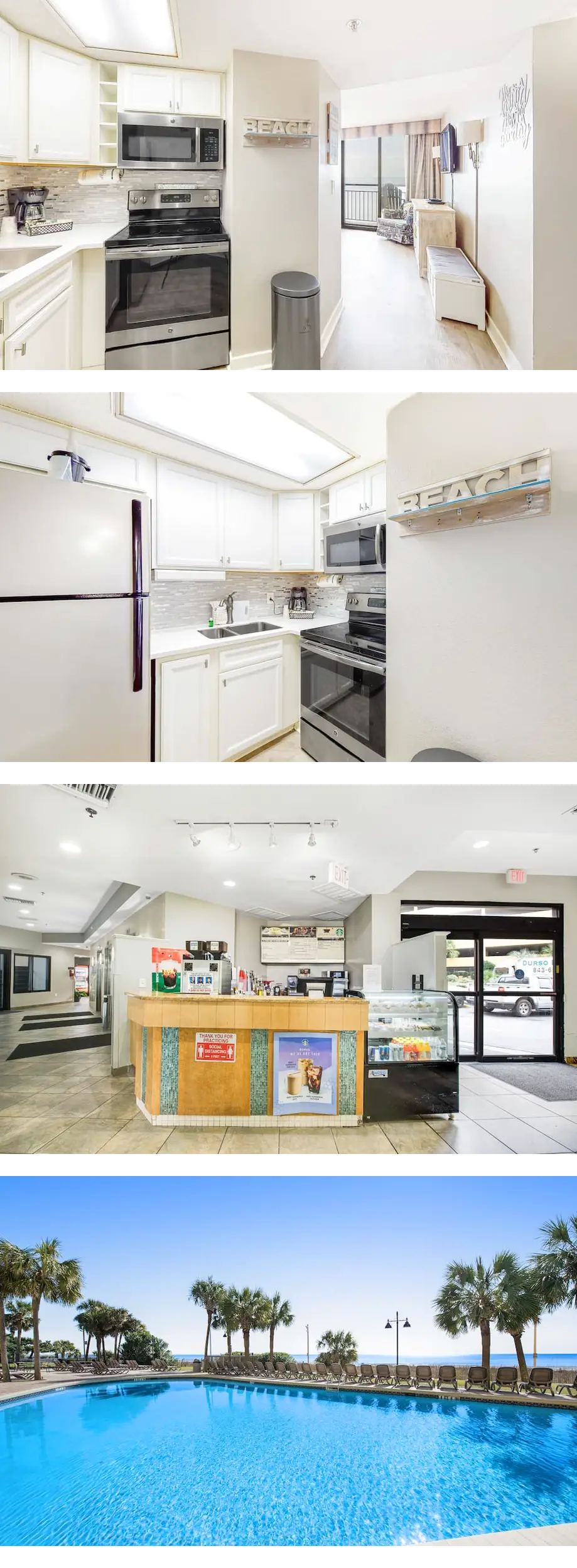 Newly renovated oceanfront condo with gy...