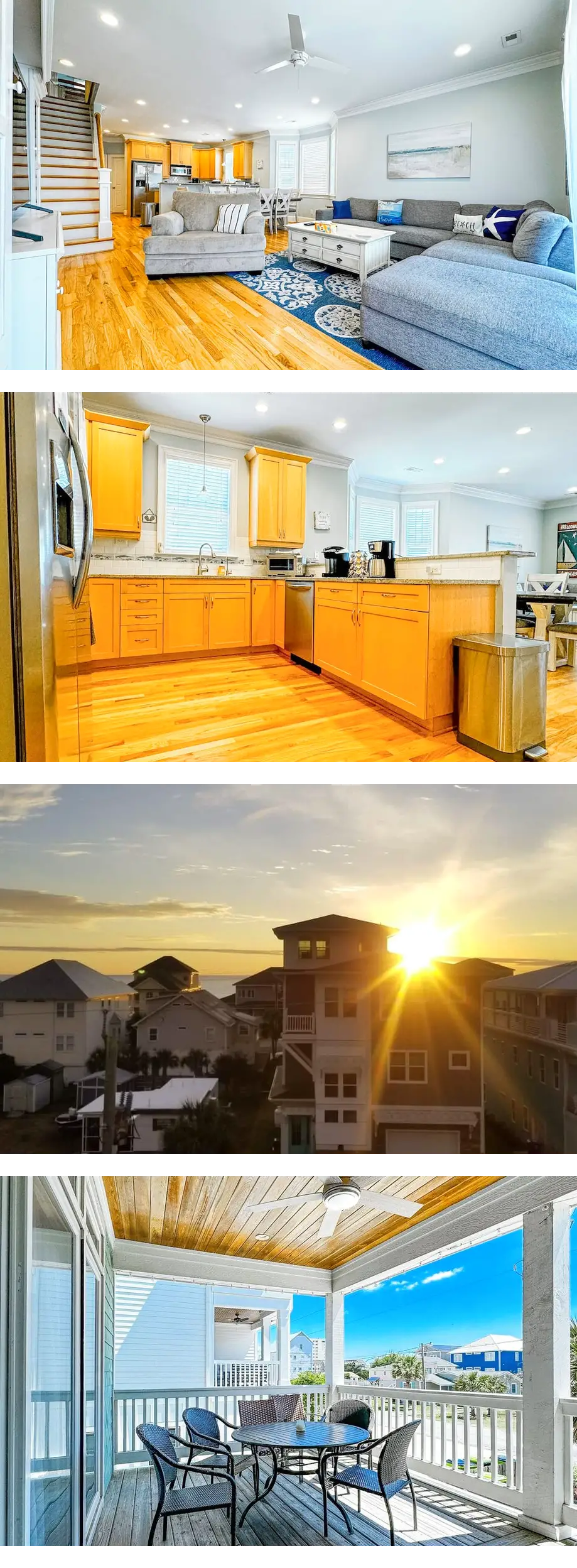 One block to the beach, beautiful 6 bedr...