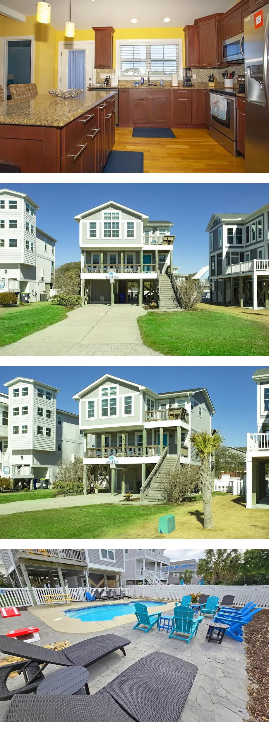 Sea 2 Sea - 4 Bdrm w/ Pool and New Patio...
