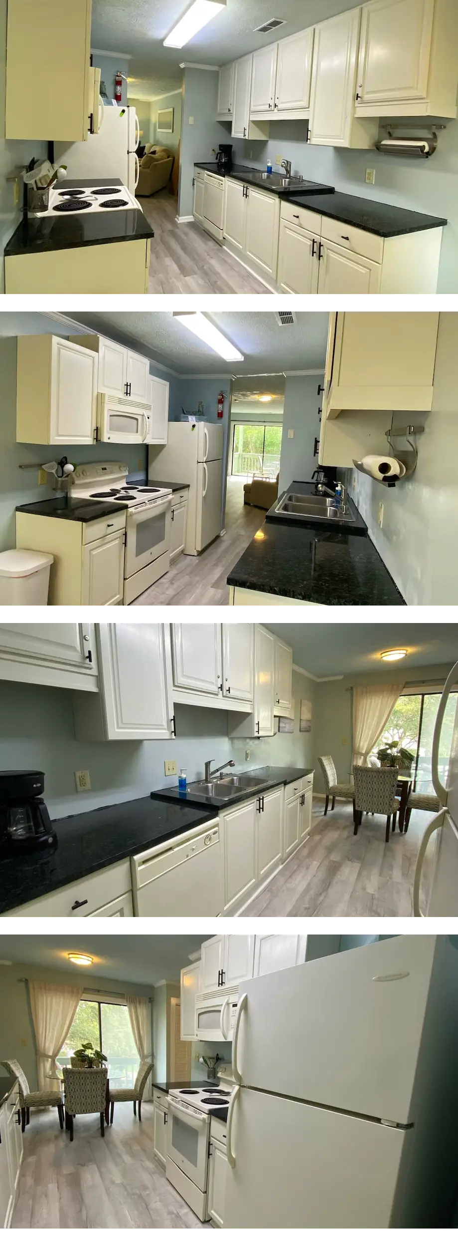2-Story 1300 sqft Condo w/4 Balconies, 2...
