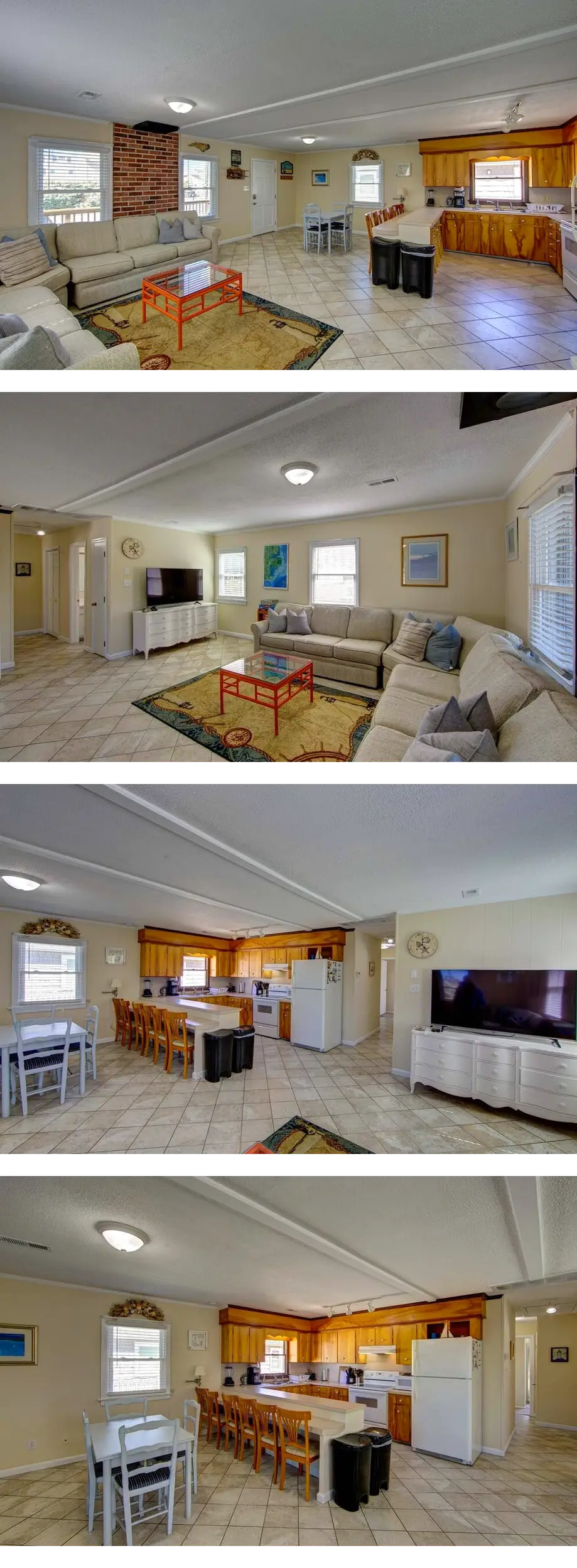 King Beds! Pets! One-level, Quick walk t...