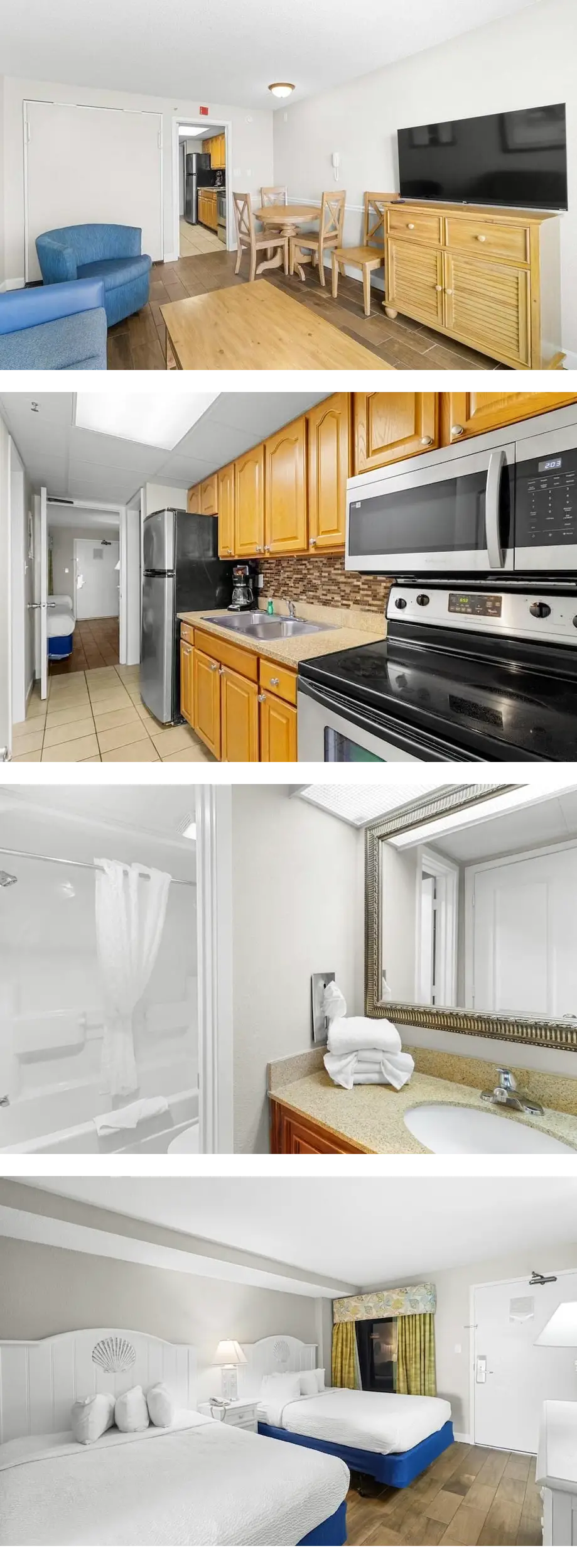 Airy Oceanfront Suite 4th Flr with Break...
