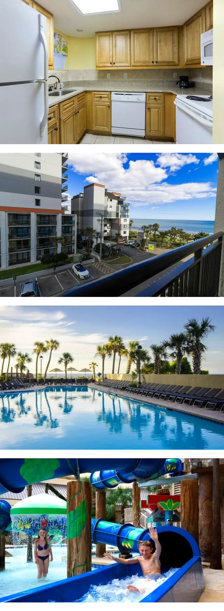 Coastal Bliss Ocean View 2BR Condo on 4...