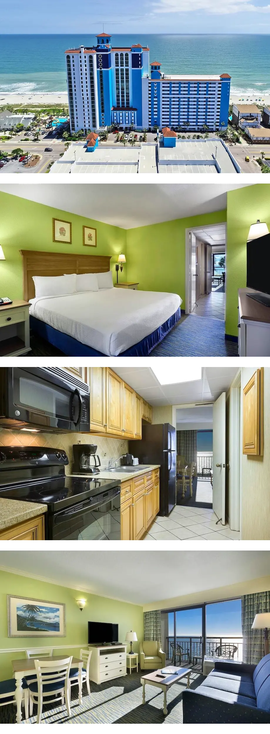 Serenity: Oceanfront Deluxe 1 Bedroom Ki...
