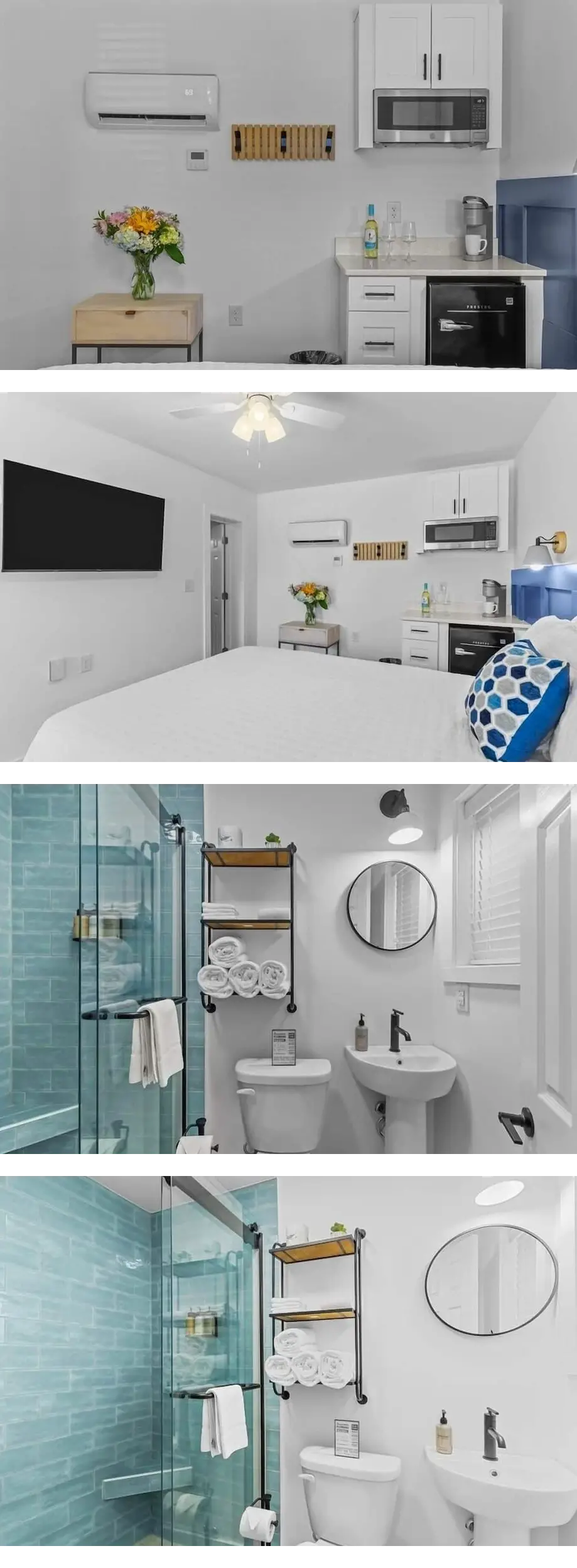 Beach House OKI - Queen Room in hotel on...