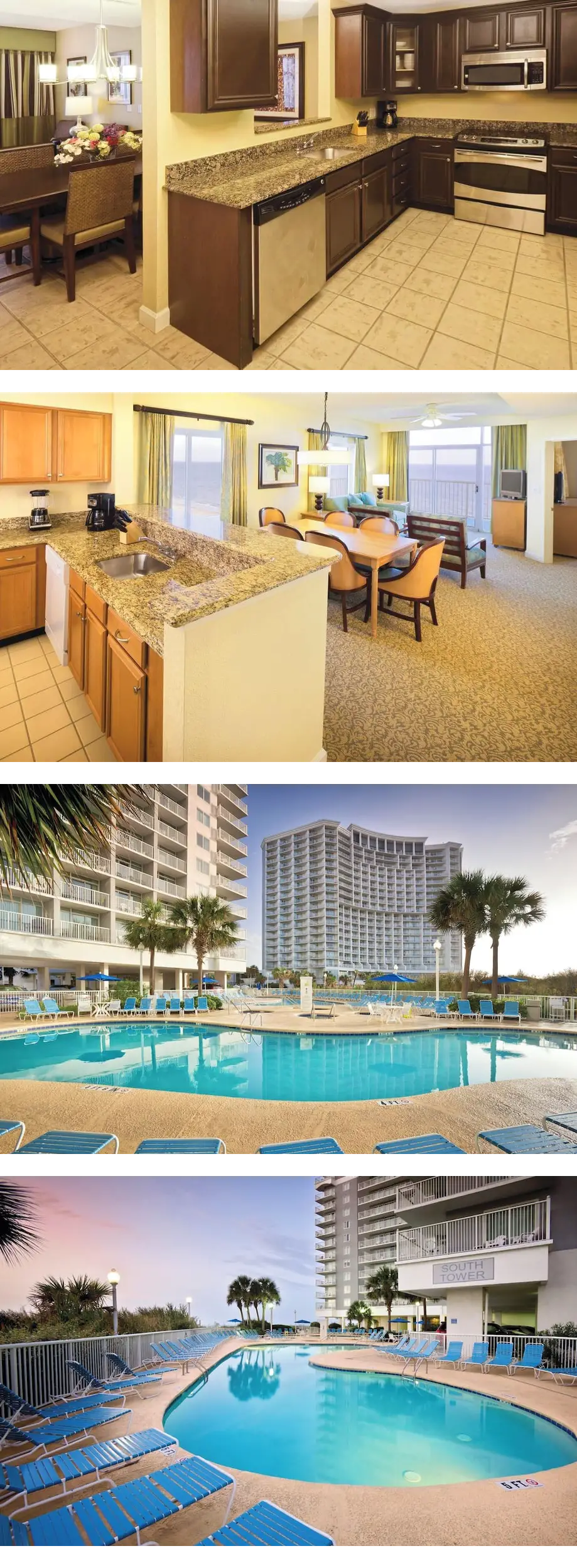Wyndham SeaWatch | Five 2BR/2BA Suites
