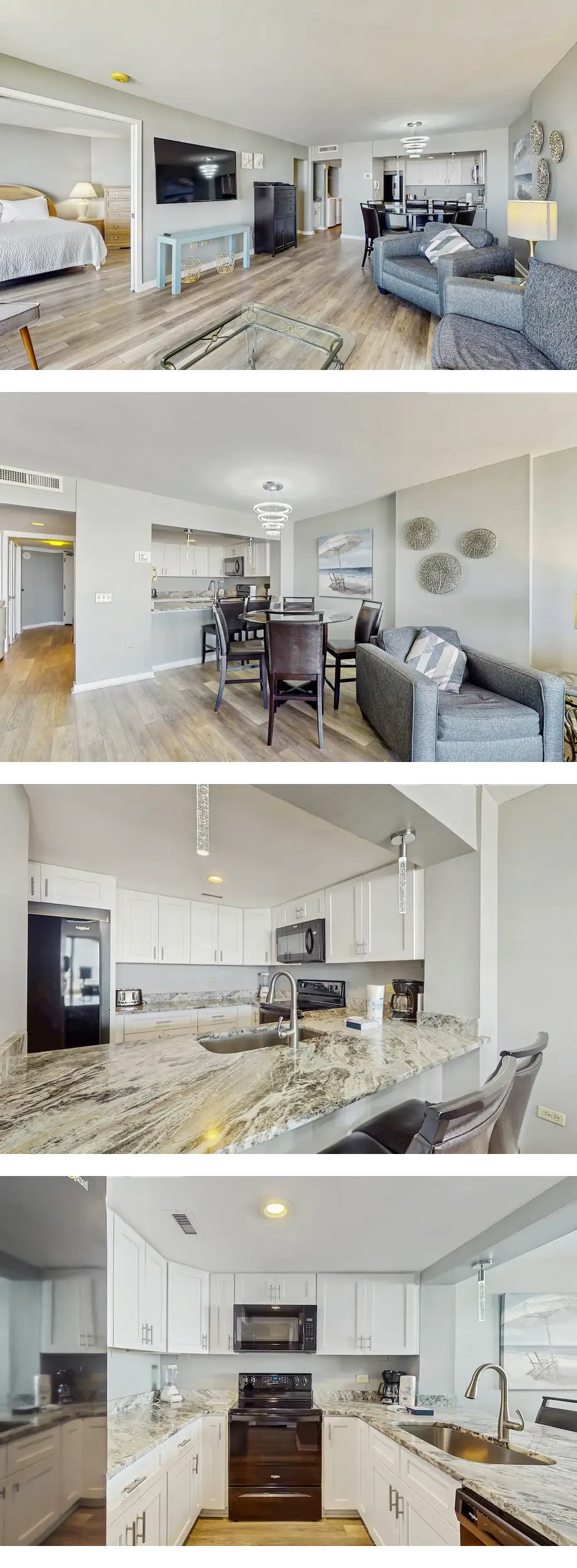 Oceanfront condo with private balcony, p...