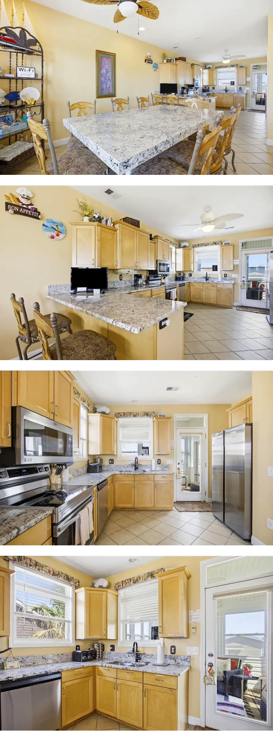 Three-story home with decks, private poo...