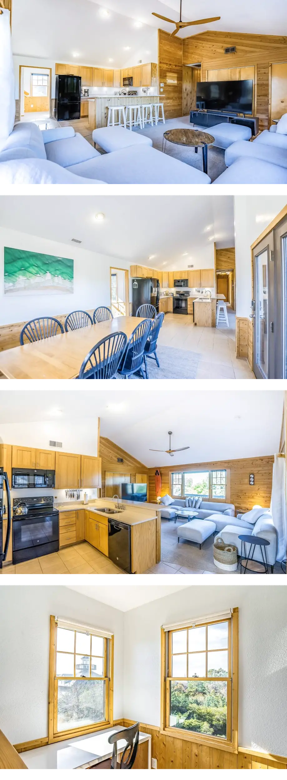 Handsome raised home with private hot tu...