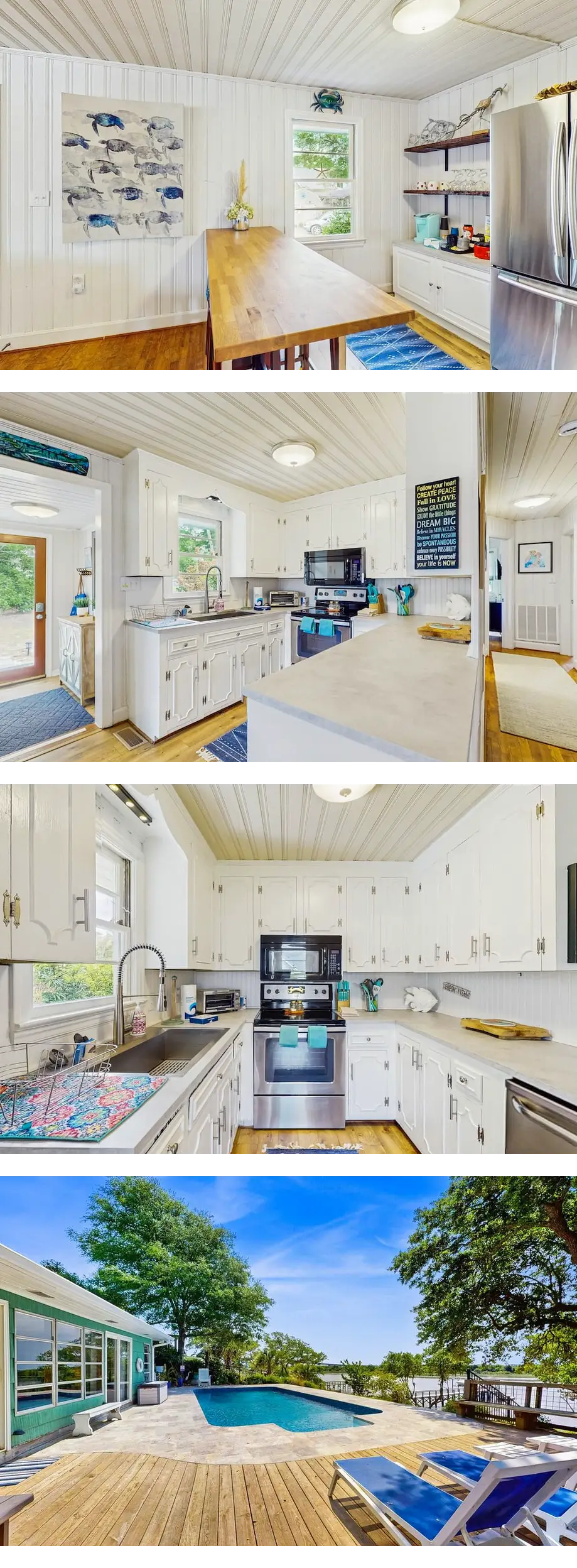 Cottage on intercoastal waterway with pr...