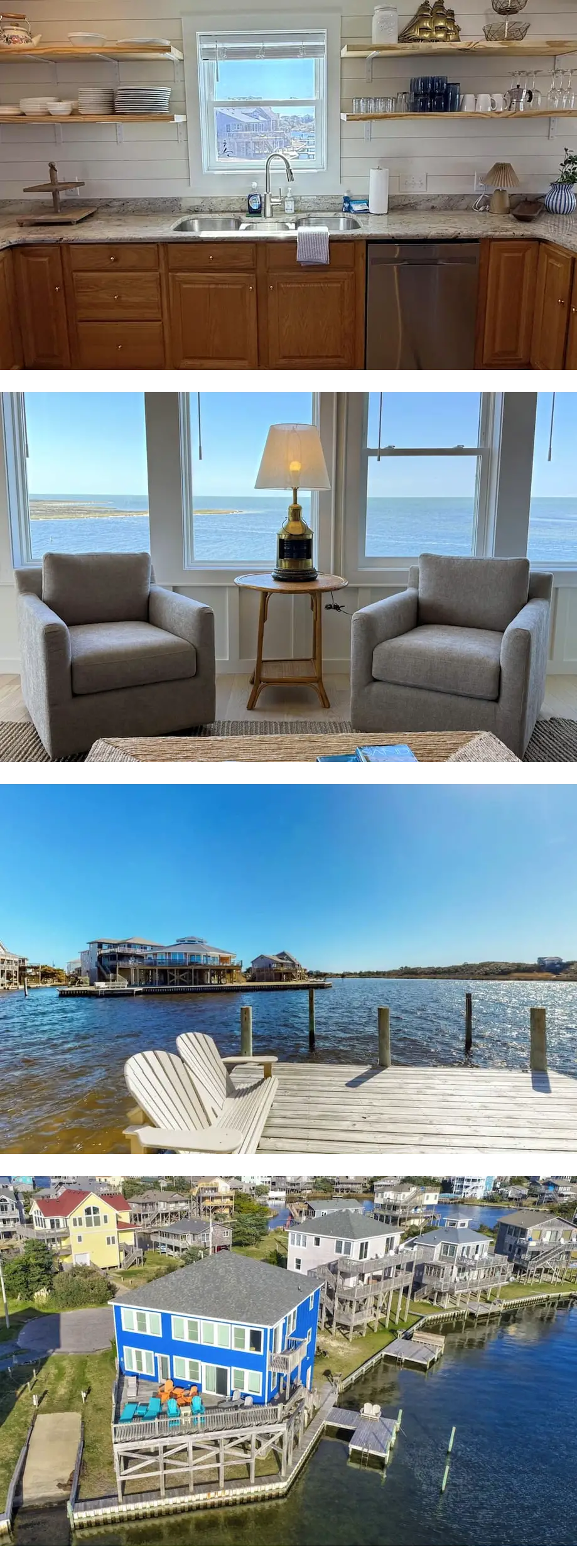 OBX Soundfront Cottage : Hot Tub, Boat R...