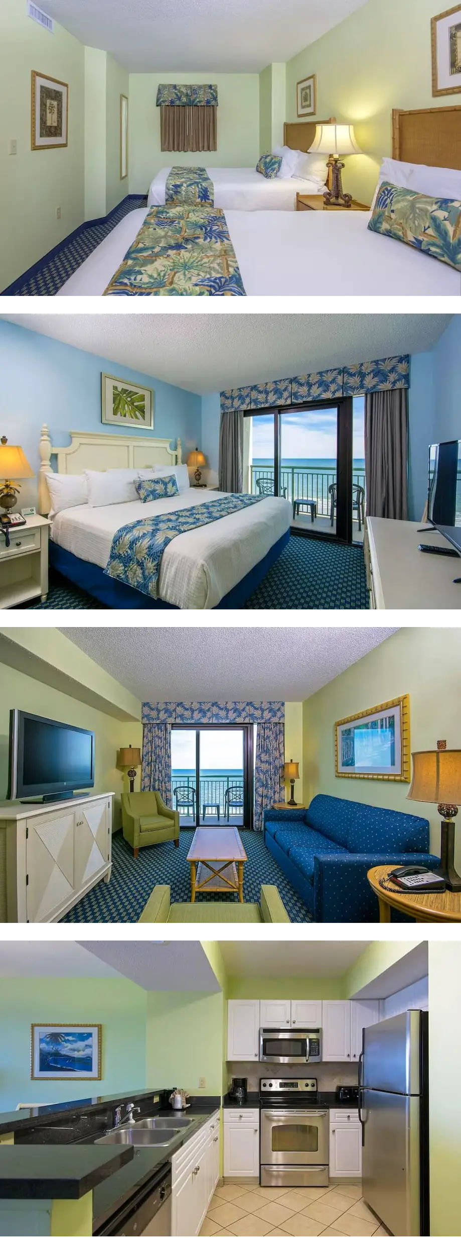 Oceanfront Room with Balcony, Pool & Bea...