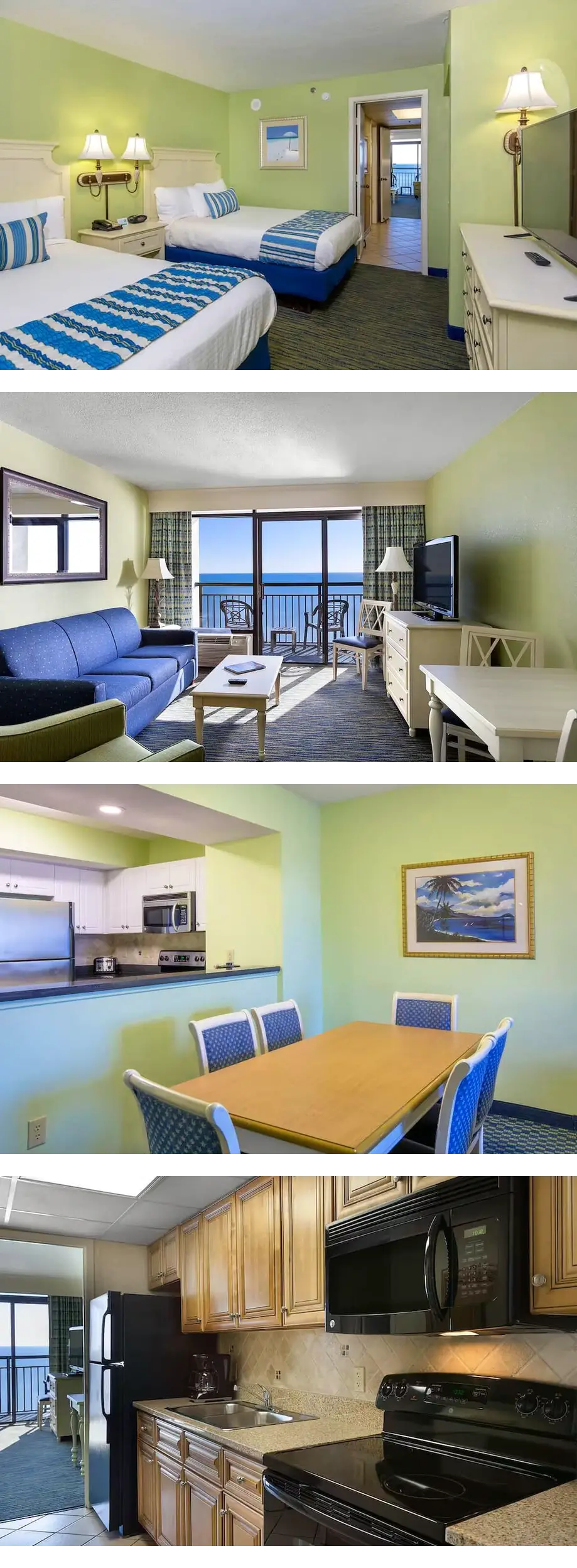 2 Bright Double Oceanfront Suites | Balc...