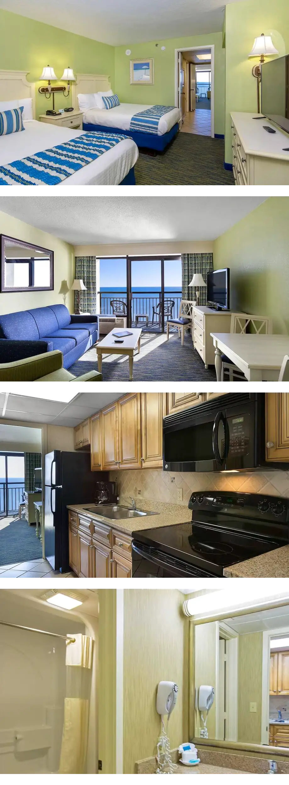 3 Oceanfront Double Suites | Pool, Free ...