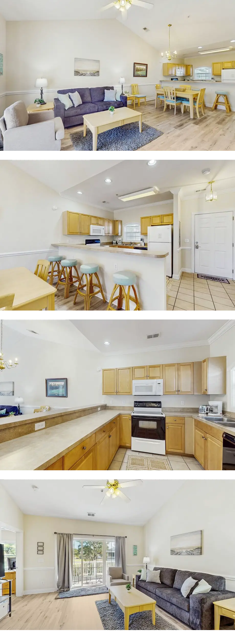 Golf course view condo with private balc...